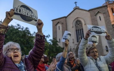 Manifestació de suport a l'Andrea fa un mes a Sabadell | Roger Benet